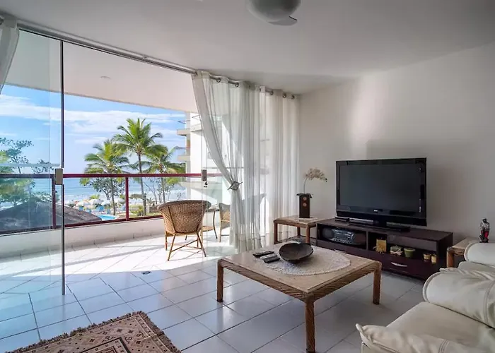 Praia das Toninhas Ubatuba Apto Pé na areia